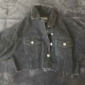 Zara cropped jacket